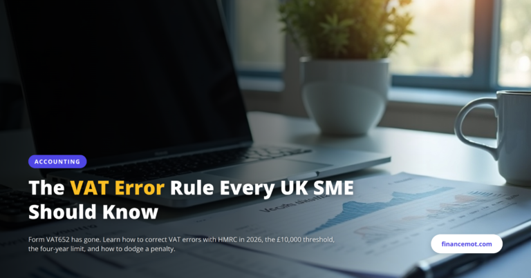 How to correct a VAT error with HMRC: the new process for UK SMEs (July 2026)