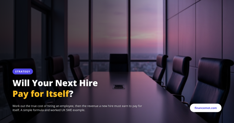 How to calculate whether a new hire will pay for itself